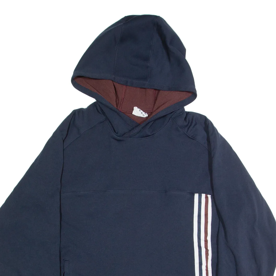 ADIDAS Mens Blue Hoodie L