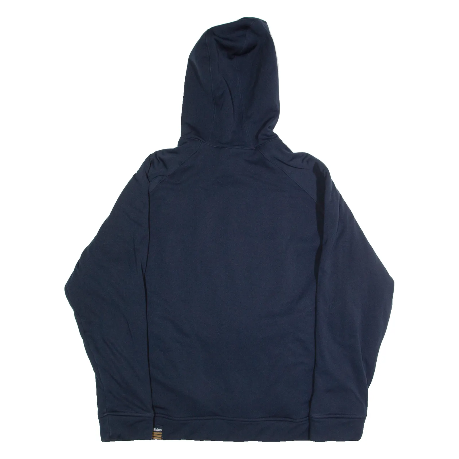 ADIDAS Mens Blue Hoodie L