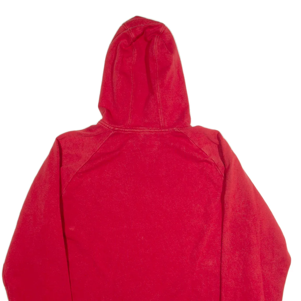 ADIDAS Mens Red Hoodie L