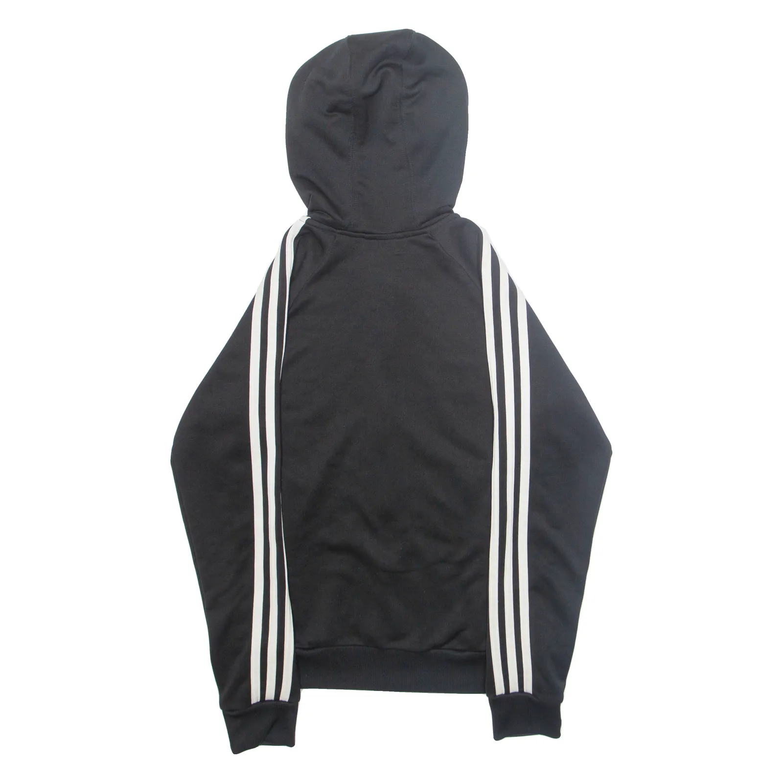 ADIDAS Womens Black Hoodie Full Zip S