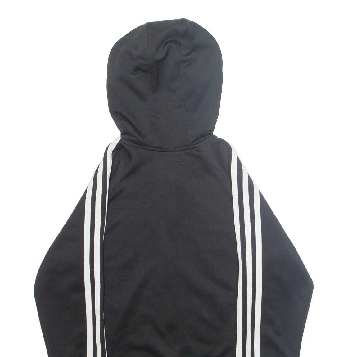 ADIDAS Womens Black Hoodie Full Zip S