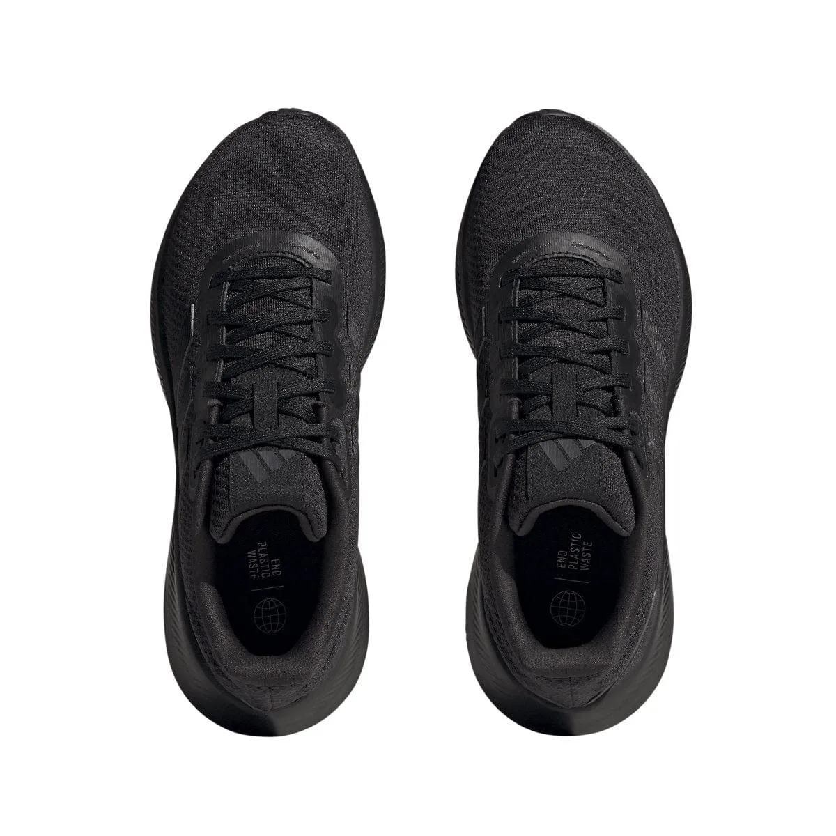 ADIDAS WOMEN'S RUNFALCON 3 TRIPLE BLACK RUNNING SHOES