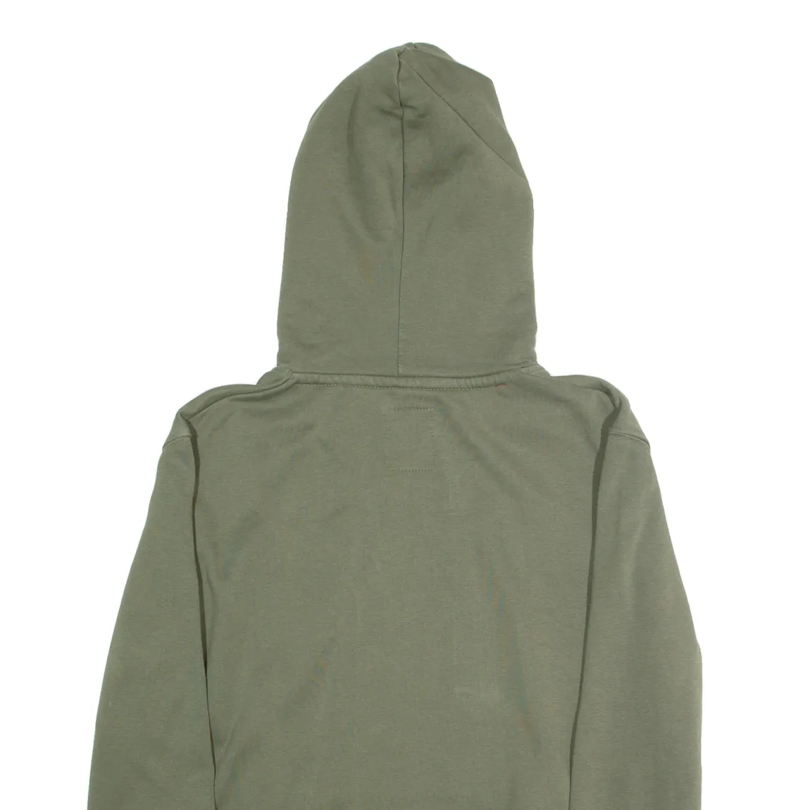 ALPHA INDUSTRIES Mens Green Hoodie L