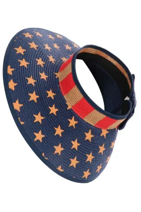 American Flag Visor