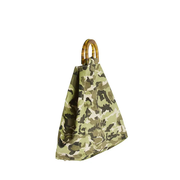 BAG ASINARA SMALL TOTE CAMOUFLAGE Woman Green