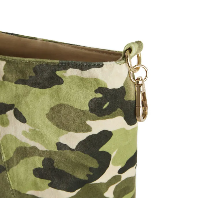 BAG ASINARA SMALL TOTE CAMOUFLAGE Woman Green