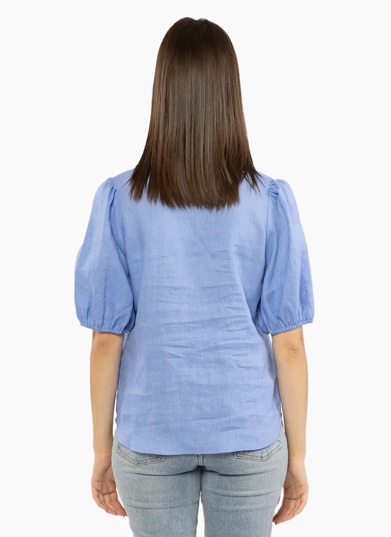 Billie The Label Perceptive Top - Ocean Linen