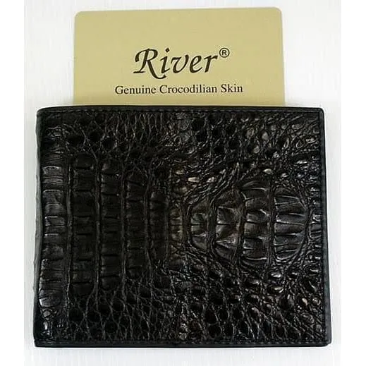 Black Head Crocodile Wallet