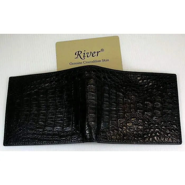 Black Head Crocodile Wallet