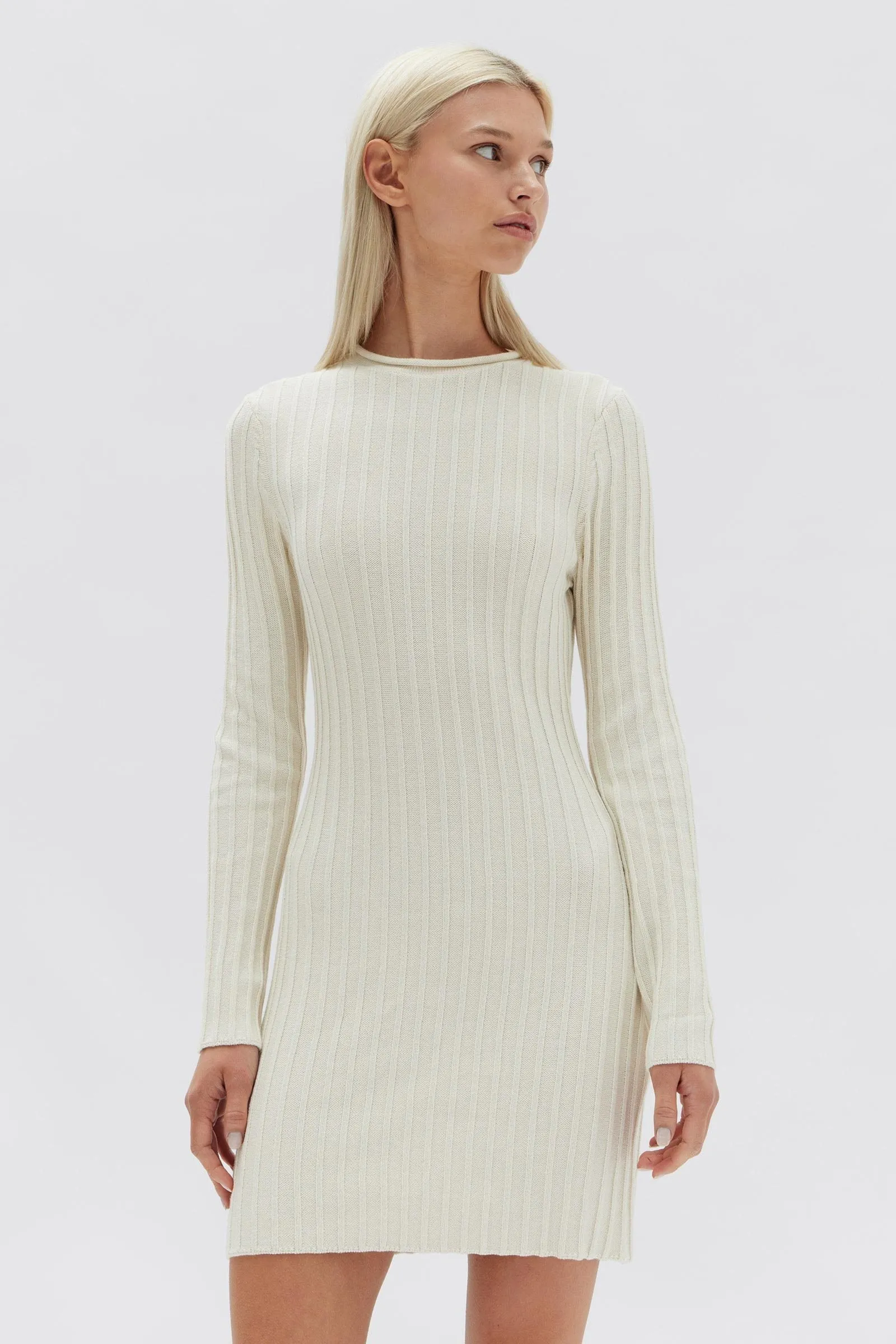 Brynn Cotton Rib Dress