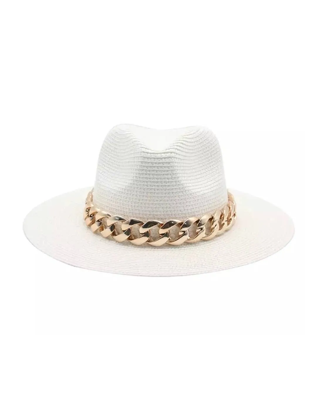 Chain Straw Summer Hat