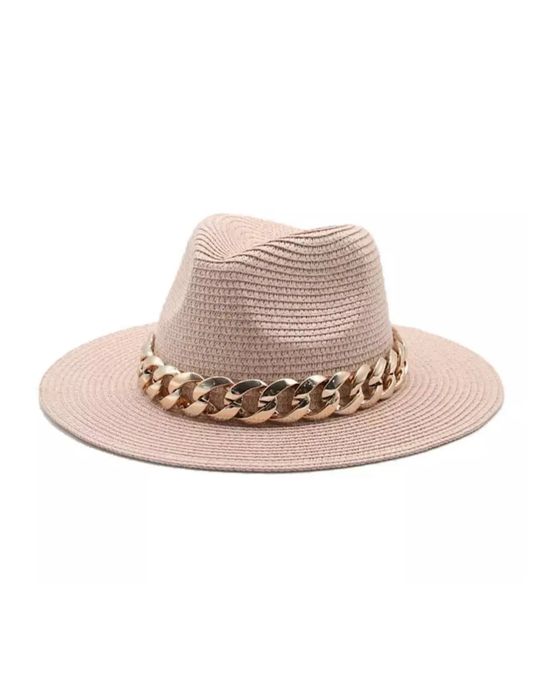 Chain Straw Summer Hat