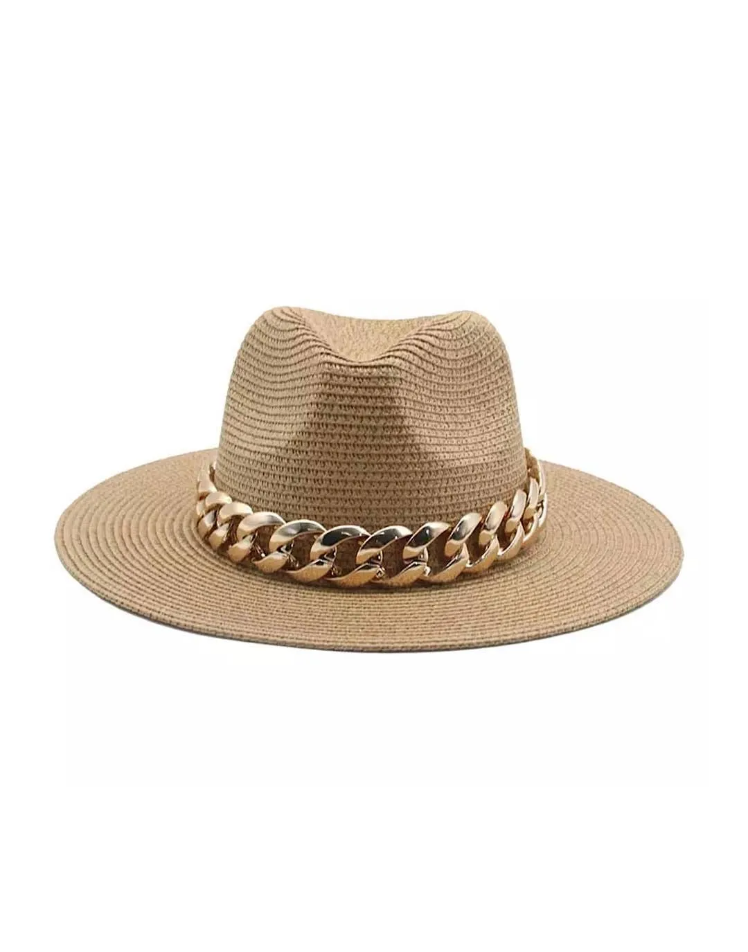 Chain Straw Summer Hat