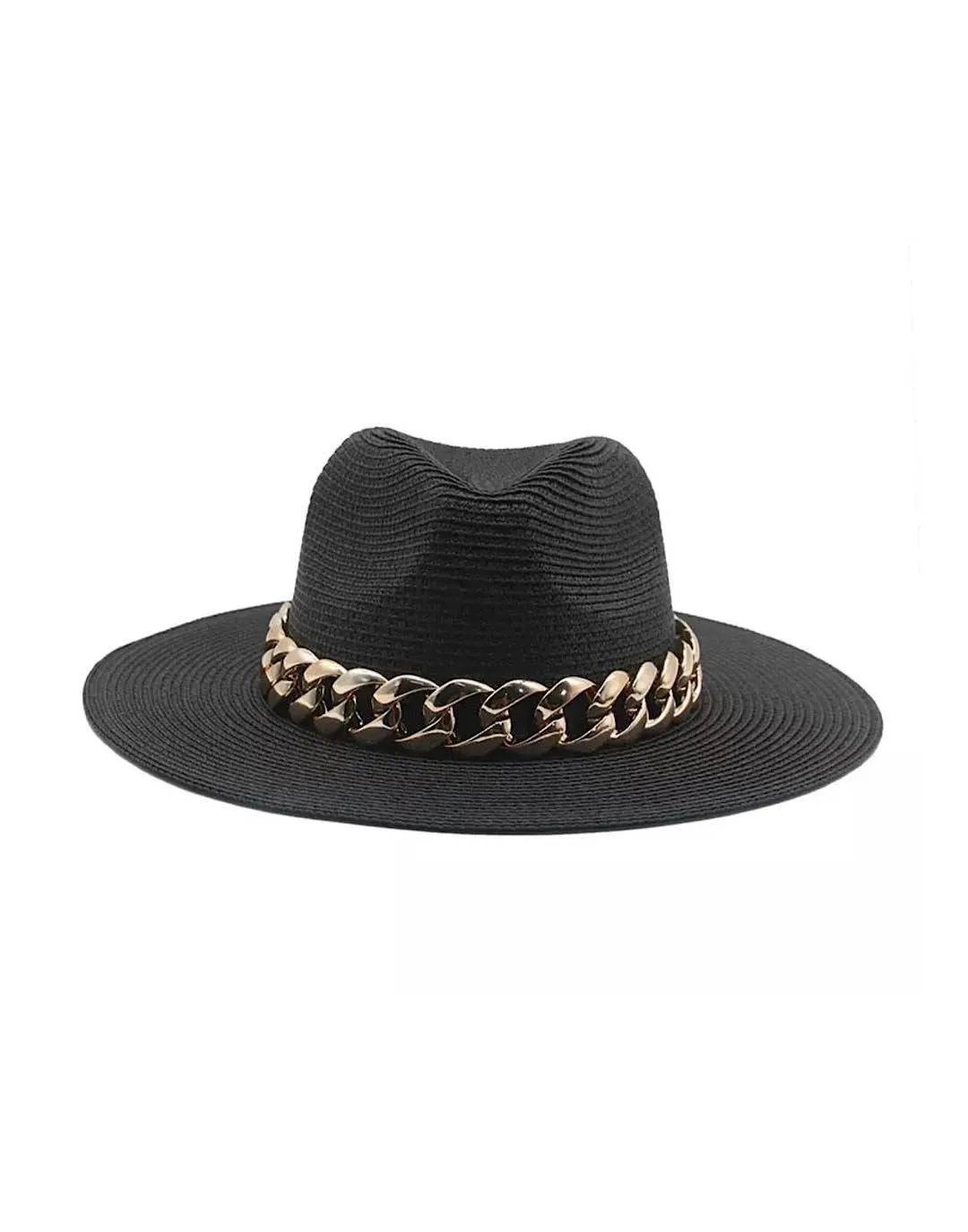 Chain Straw Summer Hat