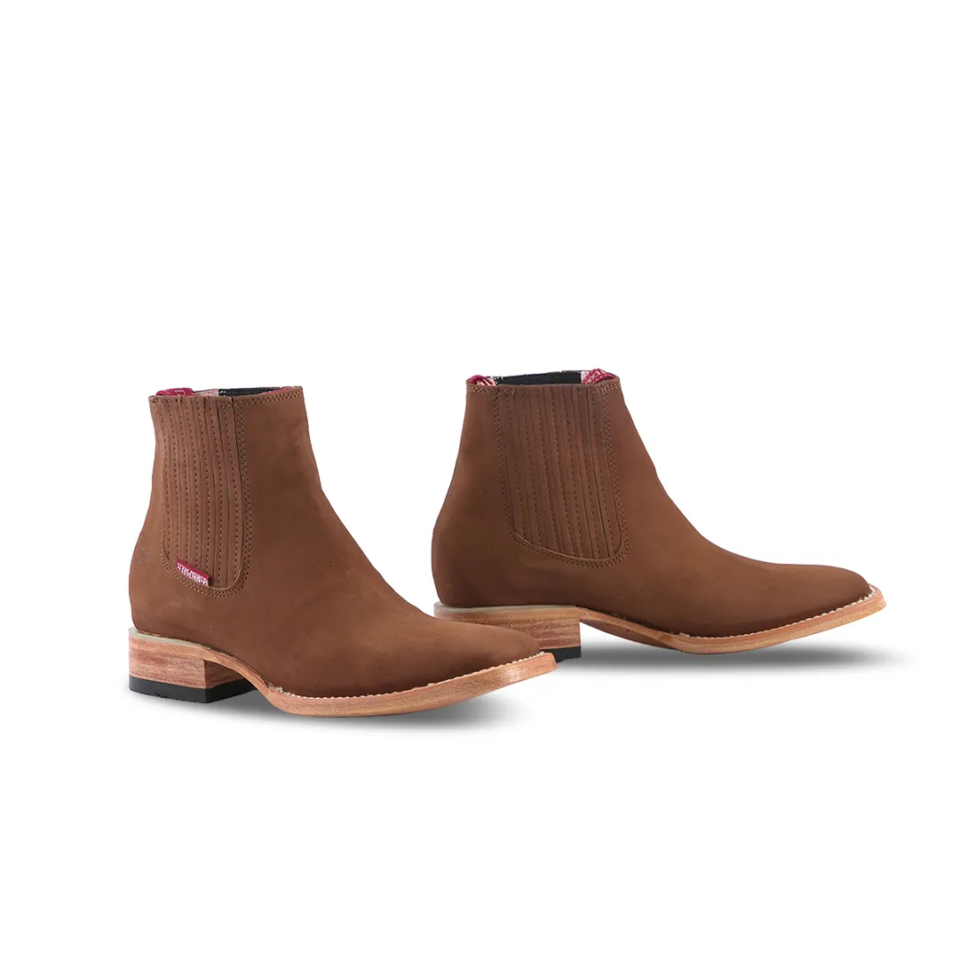 Classic Chelsea Boot Nobuck Cajeta E1200