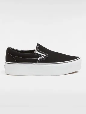 Classic Slip-On Stackform Black/True White Shoes