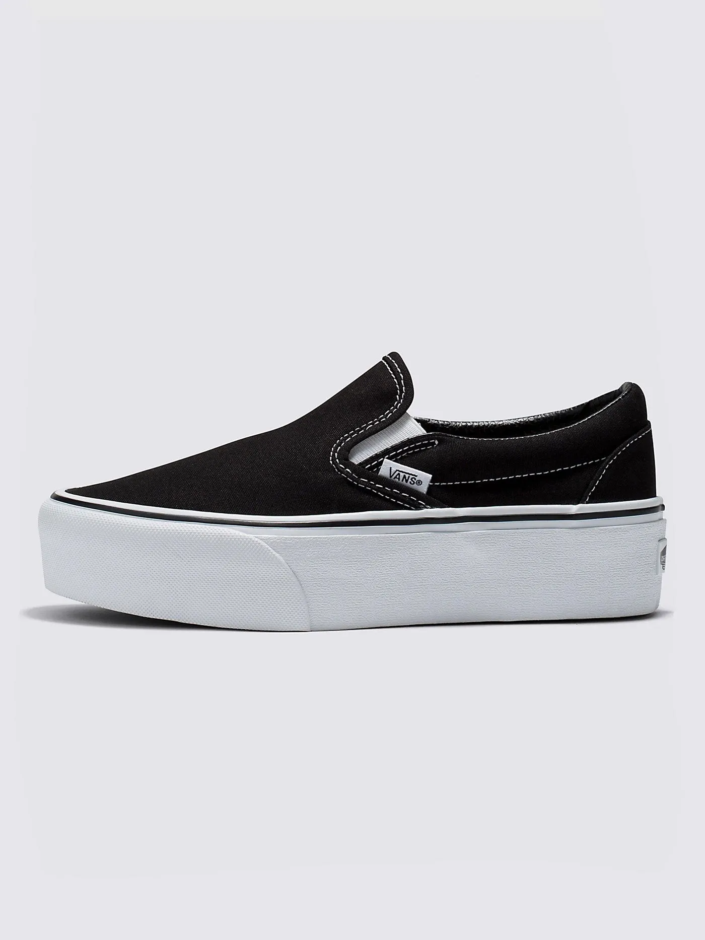 Classic Slip-On Stackform Black/True White Shoes