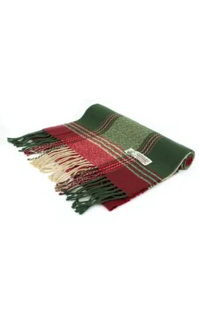 CM29-01 Plaid Cashmere Feel Scarf 12-pack