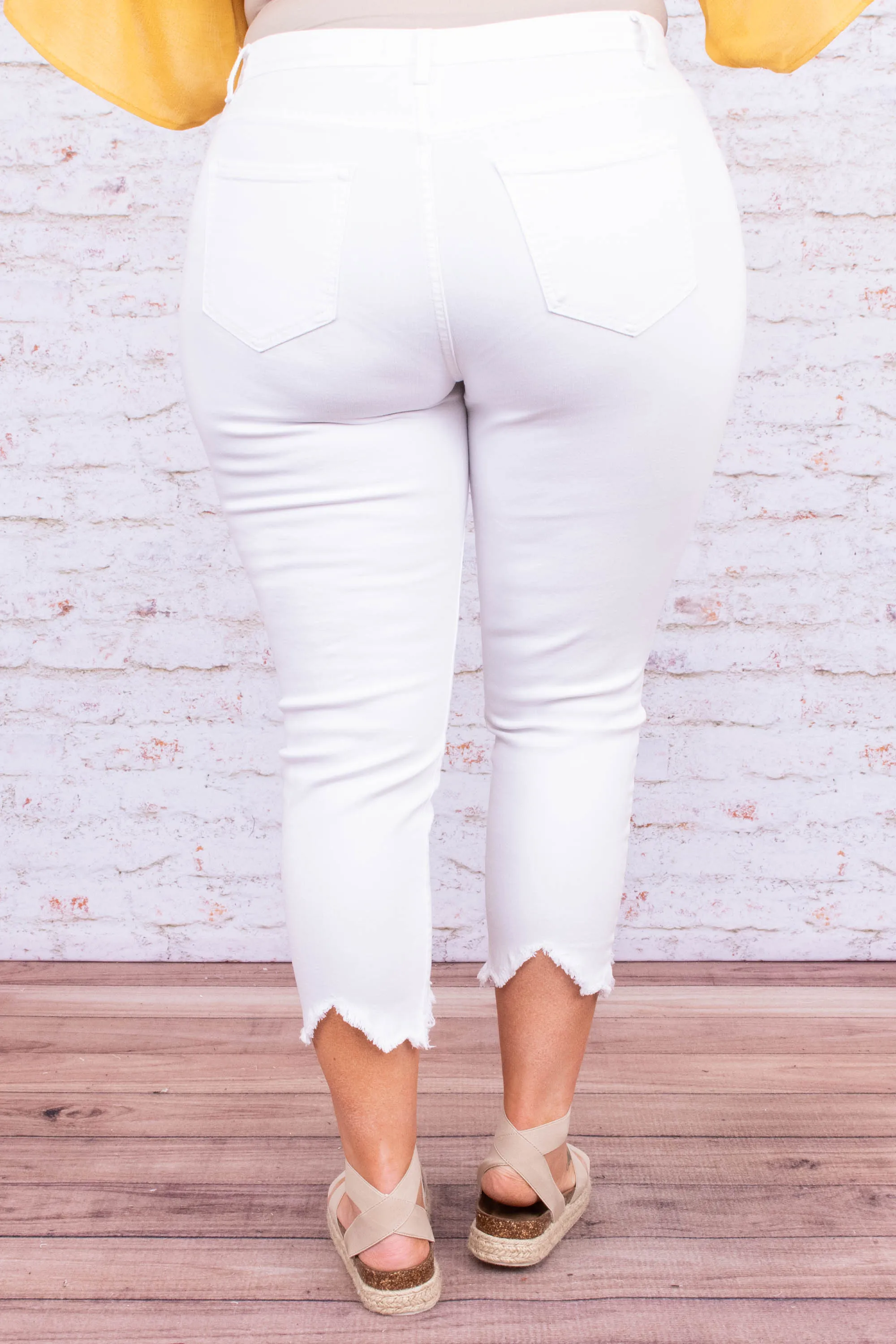 Comfort And Style Skinny Jeans, White