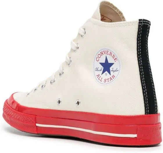 Comme Des Garçons Play x Converse Chuck 70 high-top sneakers Red