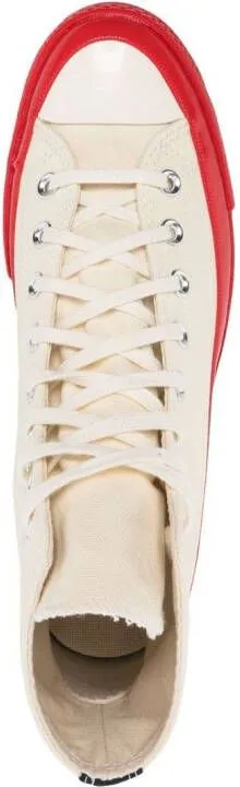 Comme Des Garçons Play x Converse Chuck 70 high-top sneakers Red