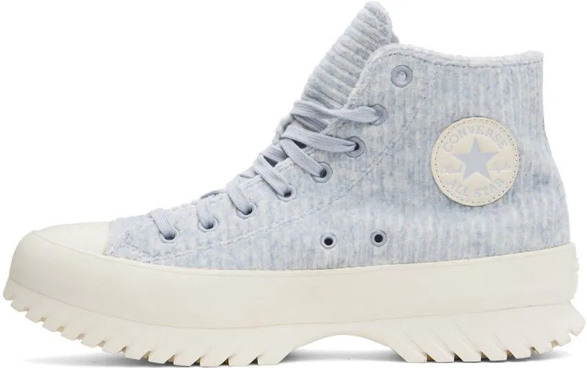 Converse Blue Chuck Taylor All Star Lugged 2.0 High-Top Sneakers