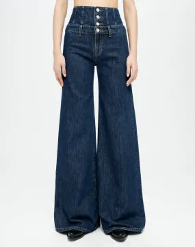 Corset Jean - Indigo Flow