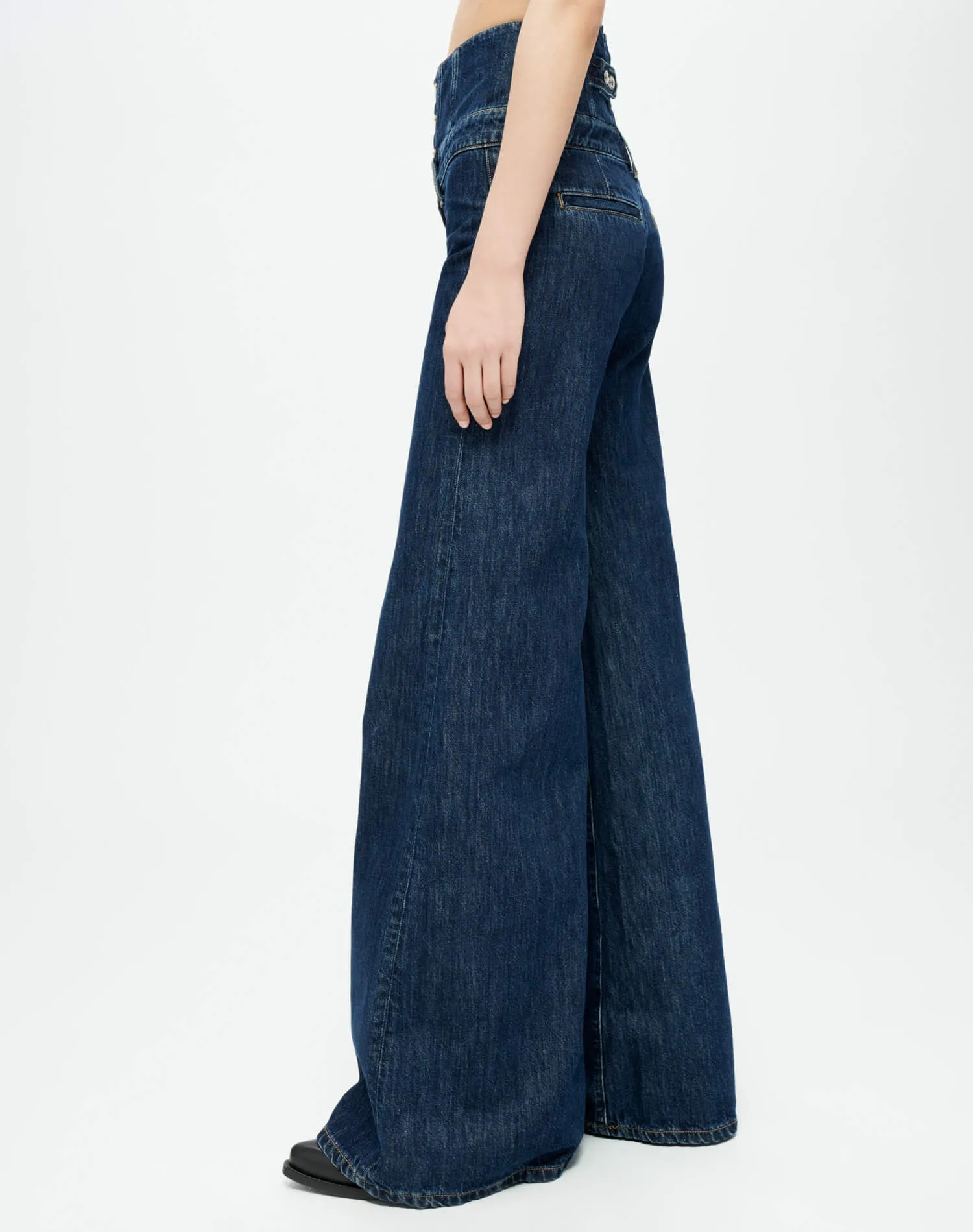 Corset Jean - Indigo Flow