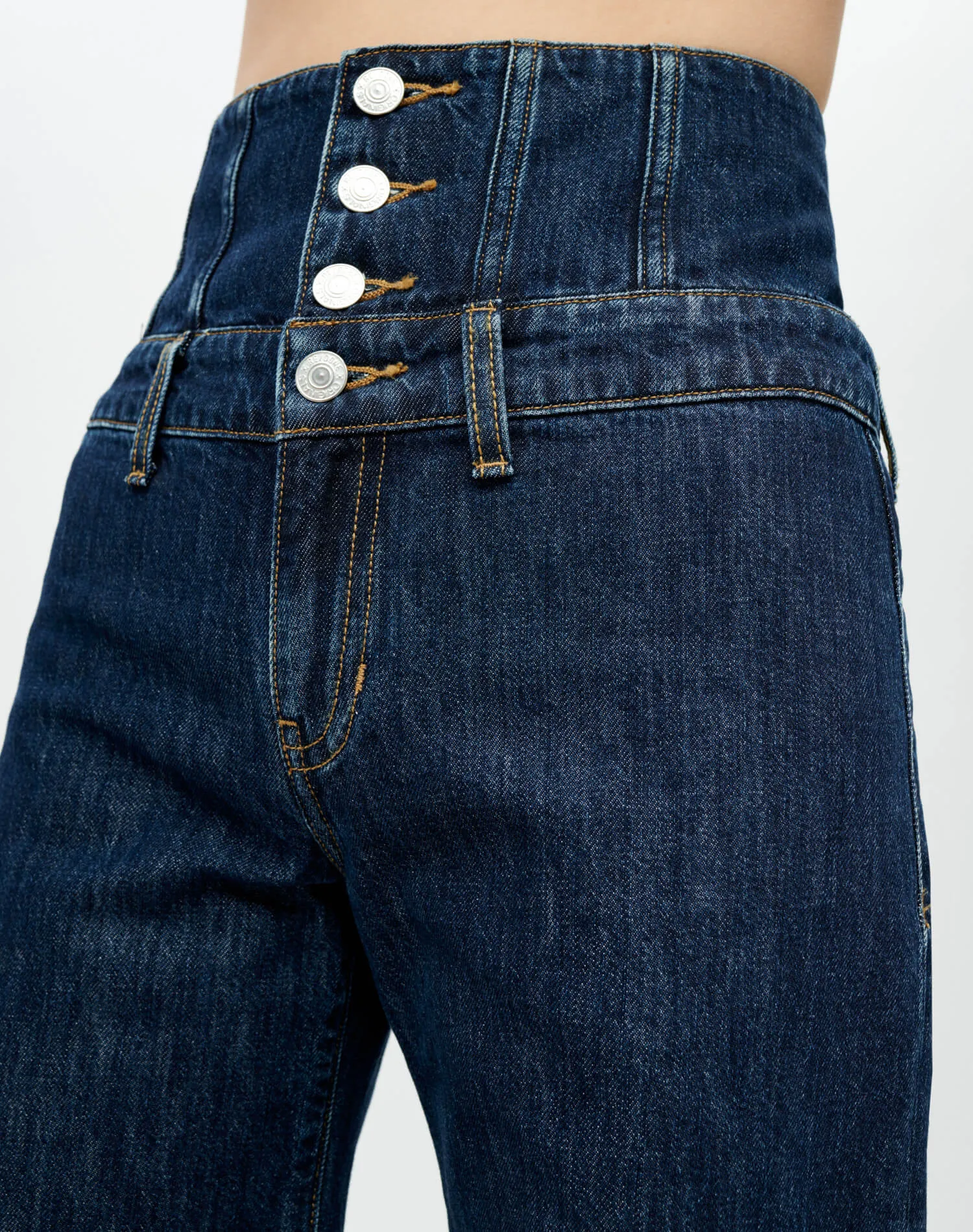 Corset Jean - Indigo Flow