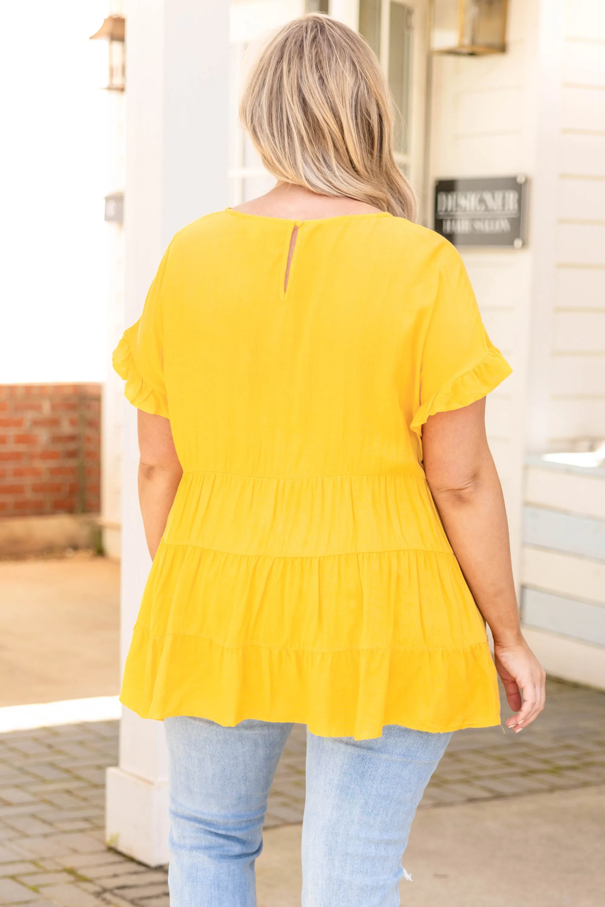 Defy The Odds Top, Marigold