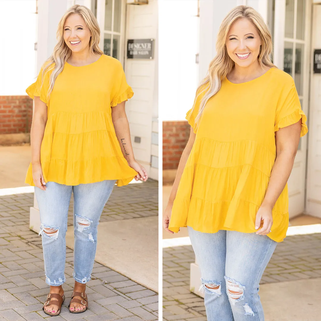 Defy The Odds Top, Marigold