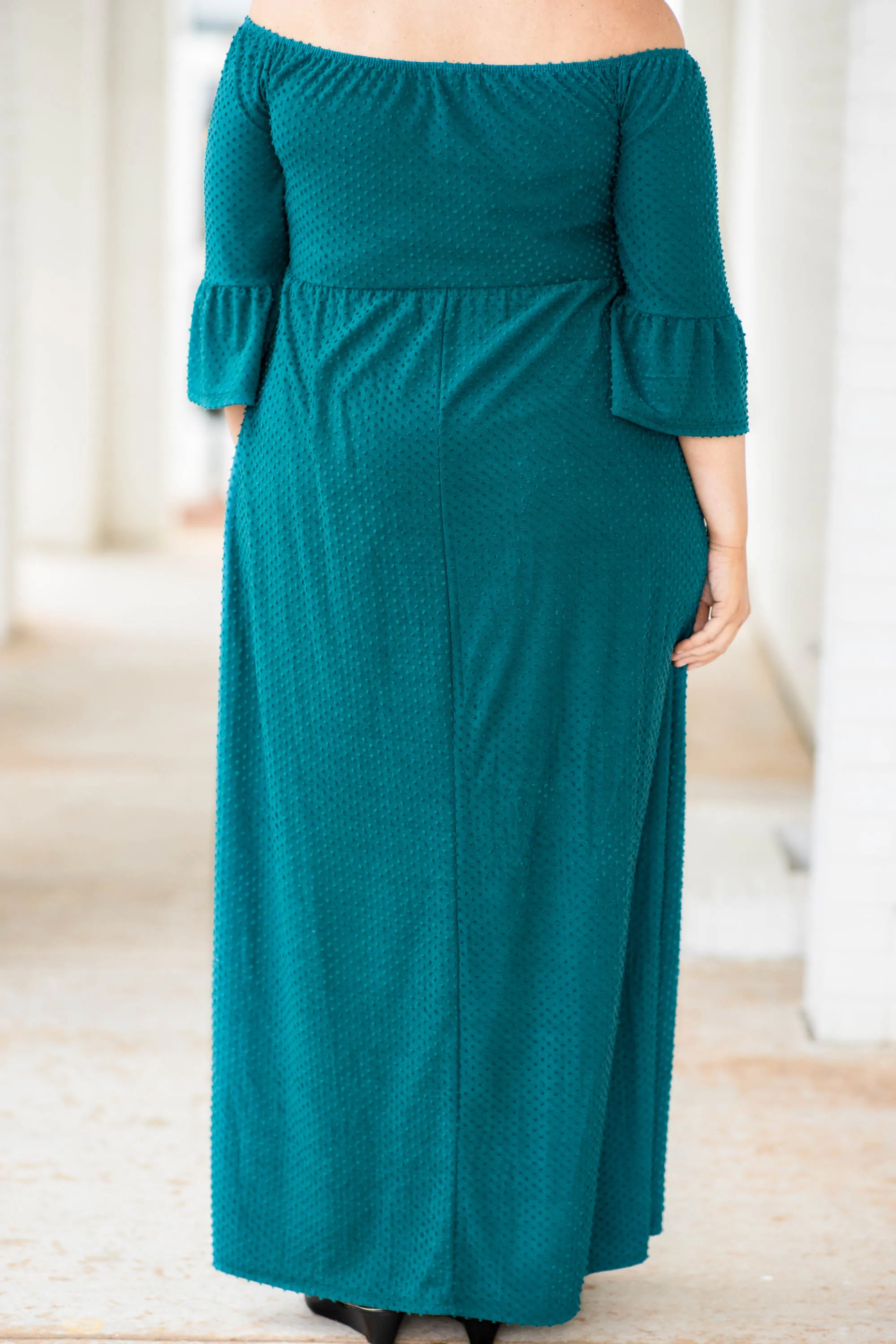 Downtown Days Maxi Dress, Teal