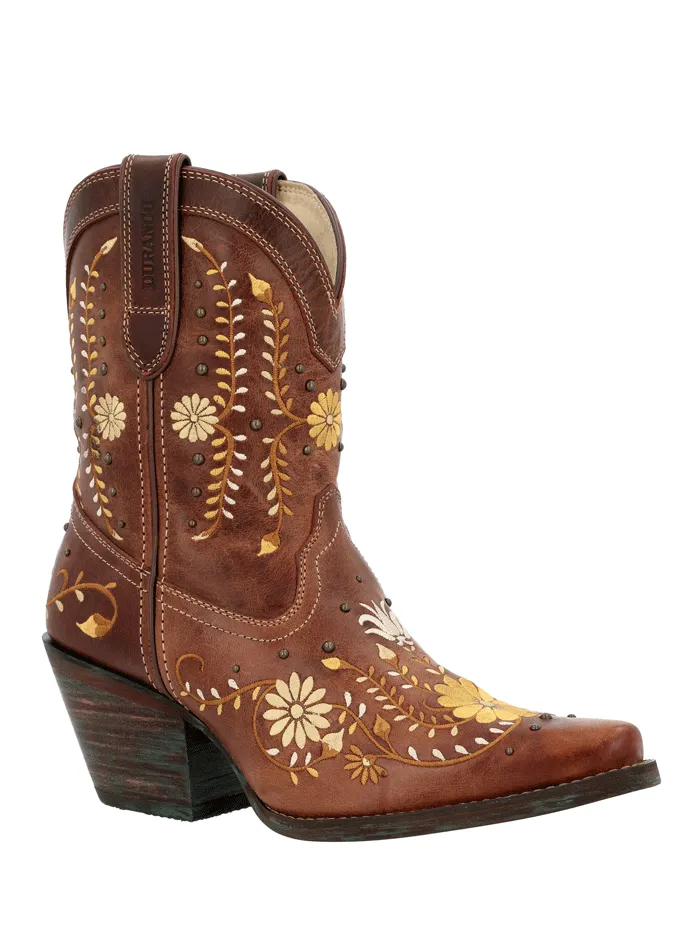 Durango DRD0439 Womens Crush Western Boot Golden Wildflower