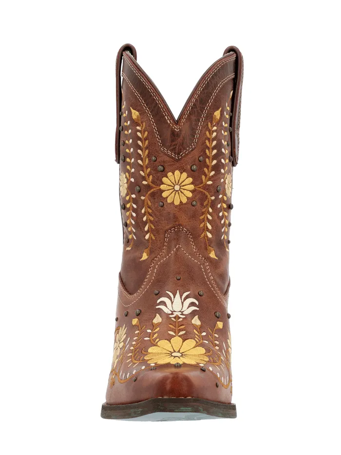 Durango DRD0439 Womens Crush Western Boot Golden Wildflower