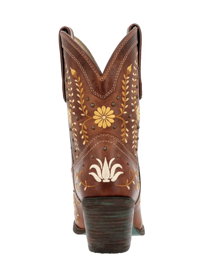 Durango DRD0439 Womens Crush Western Boot Golden Wildflower