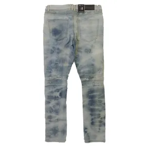 Embellish NYC - Lightwash Biker Denim