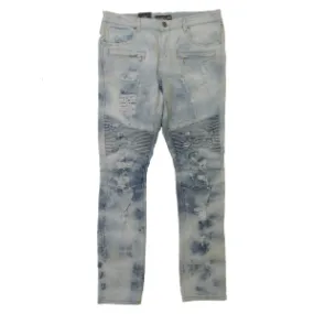 Embellish NYC - Lightwash Biker Denim