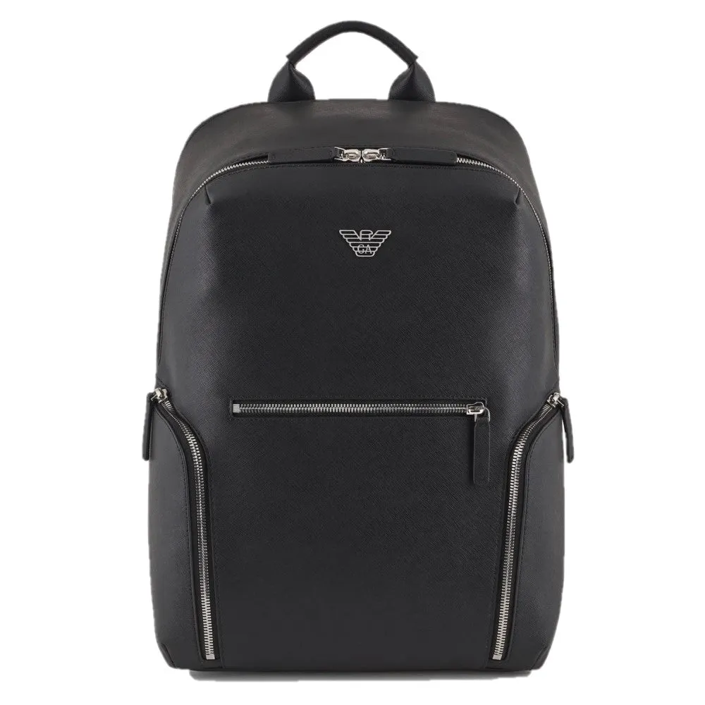 Emporio Armani Saffiano Leather Backpack