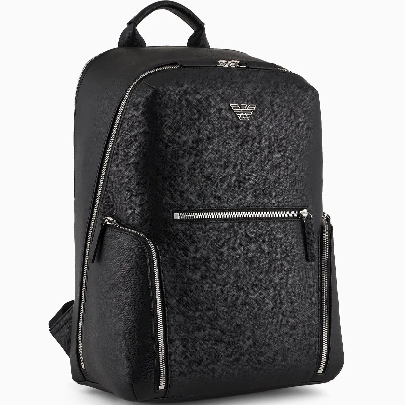 Emporio Armani Saffiano Leather Backpack