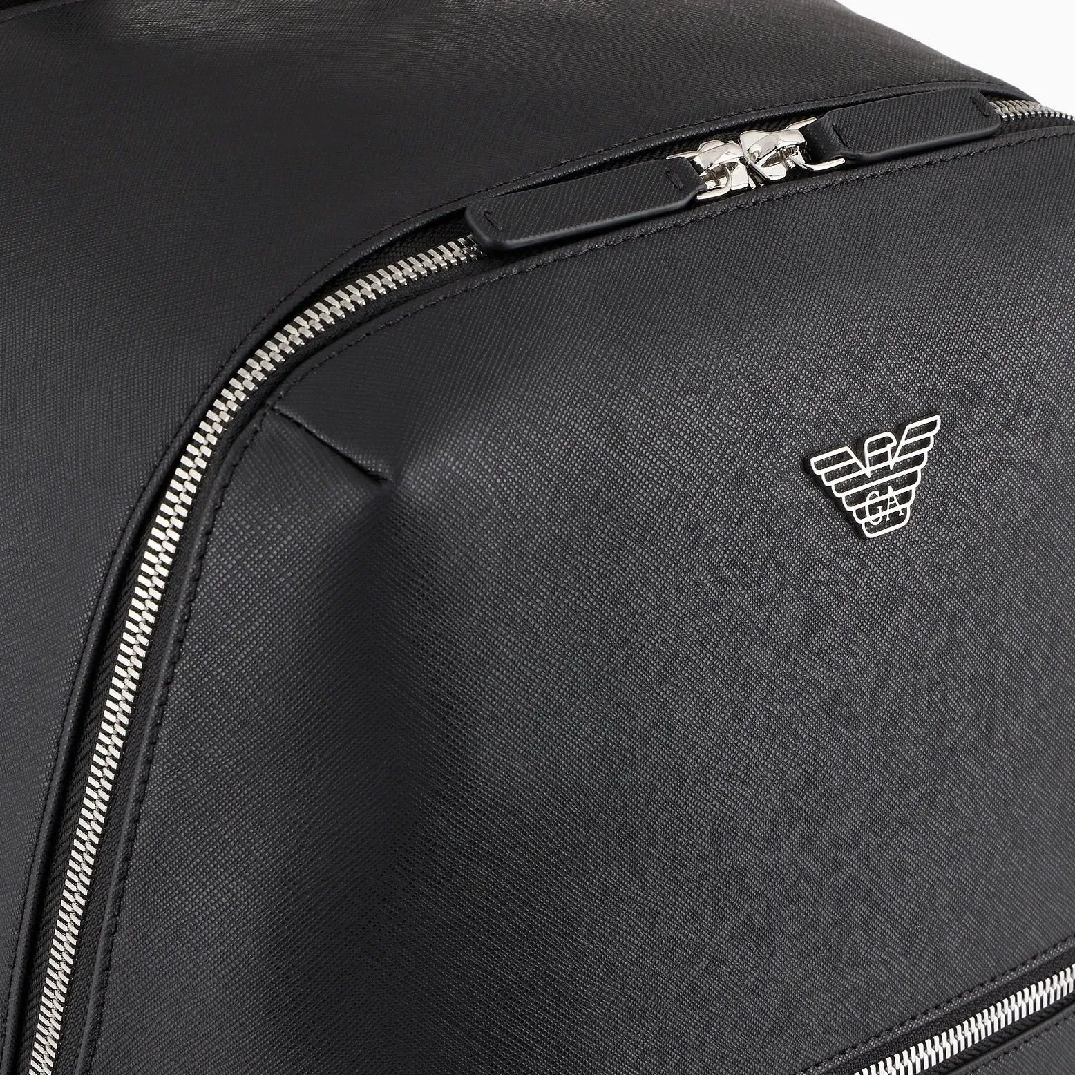 Emporio Armani Saffiano Leather Backpack