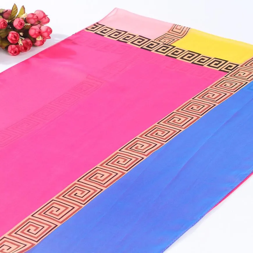 Feida Panuelos de mujer Women's scarves Soft Silk Chiffon Shawl Wrap Wraps Scarf Scarves