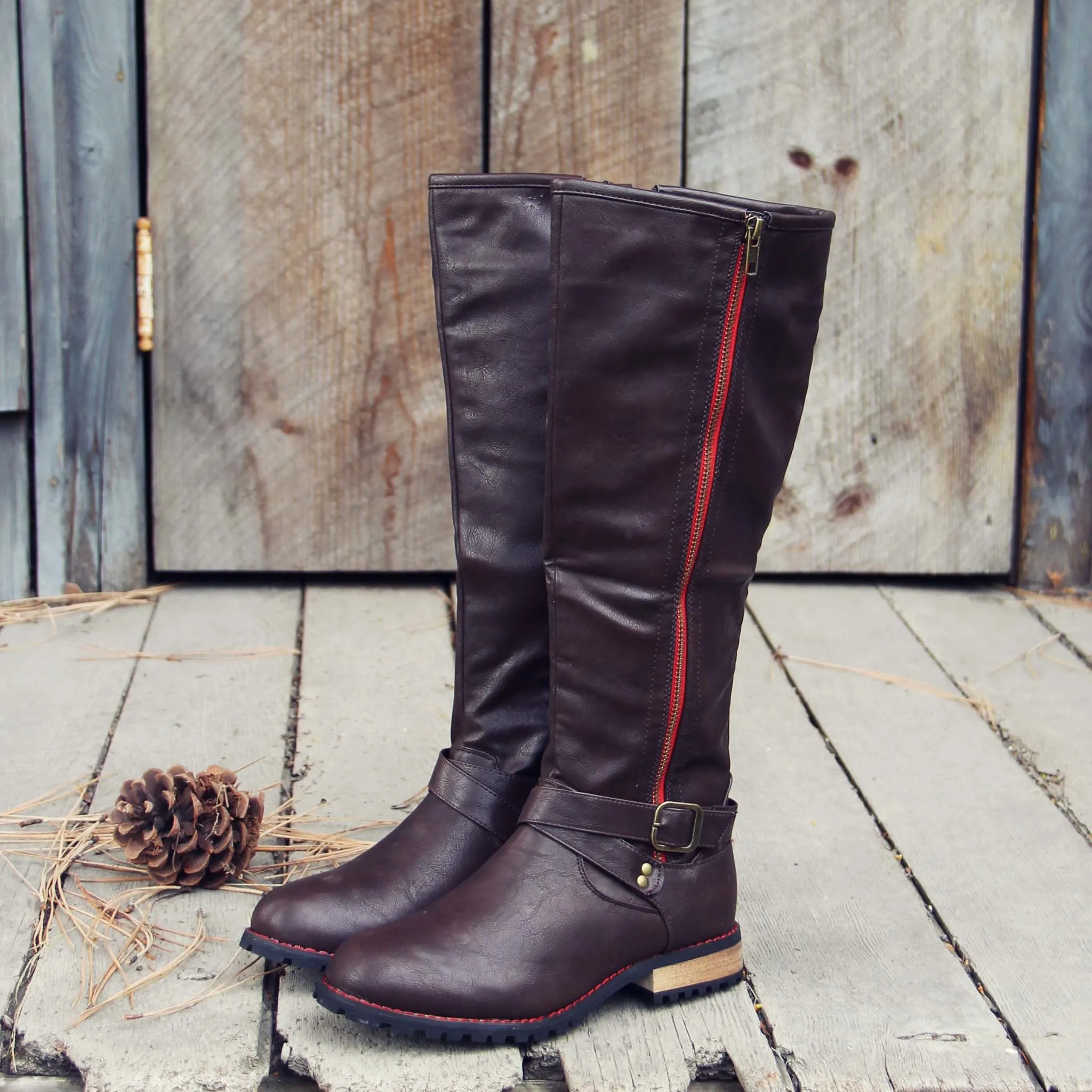 Flint Smoke Riding Boots