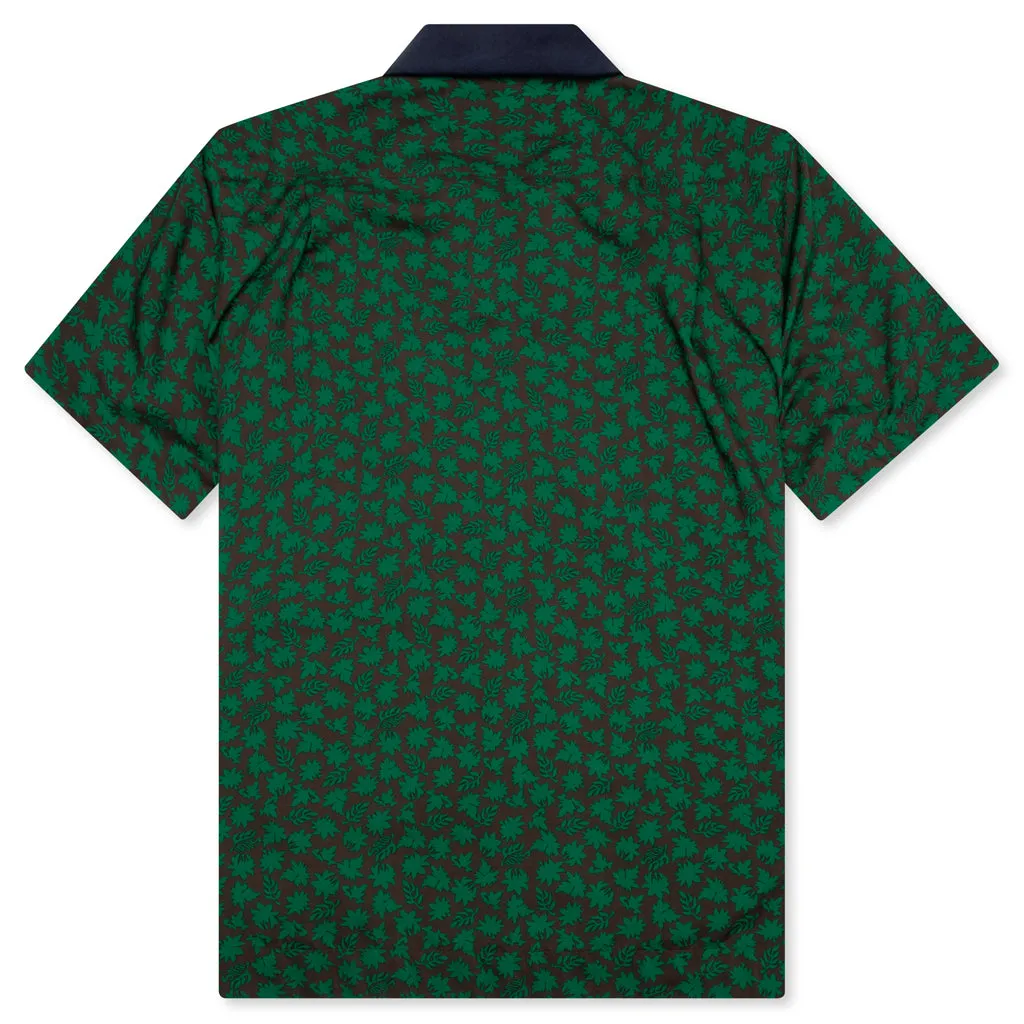 Floral Print Shirt - Green