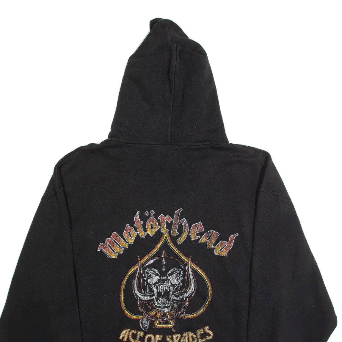 FRUIT OF THE LOOM Mens Black Hoodie XL