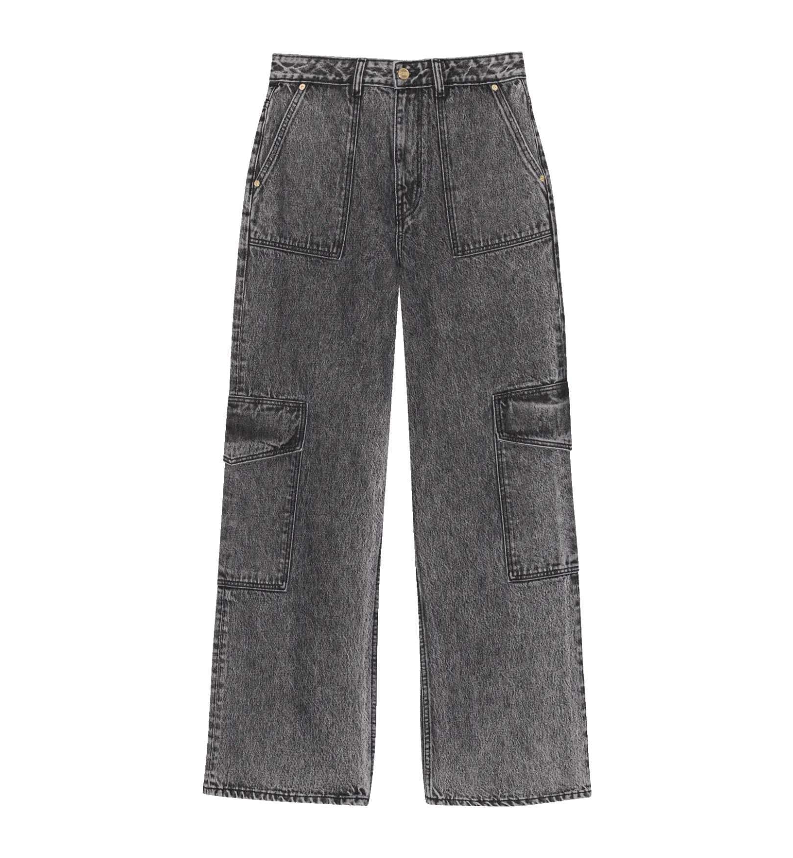 GANNI Washed Denim Angi Jeans