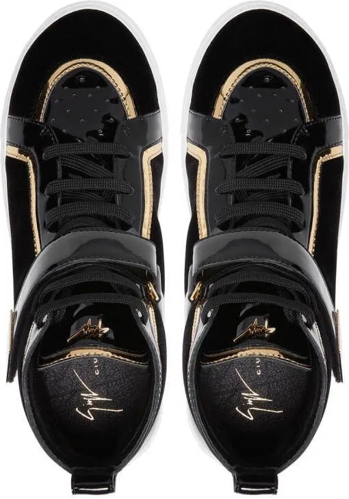 Giuseppe Zanotti Zenas high-top sneakers Black