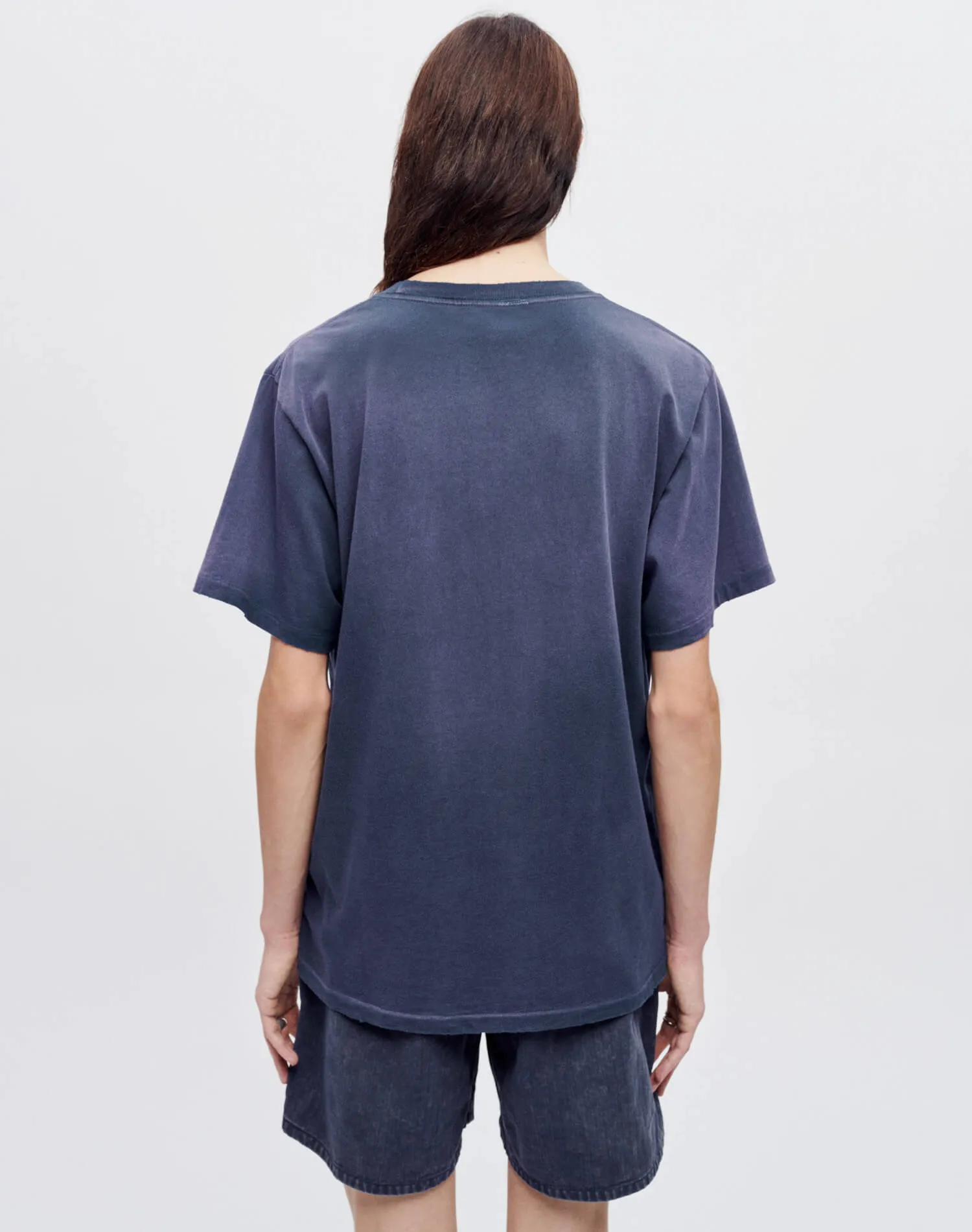 Hanes Loose Tee - Sun Faded Navy