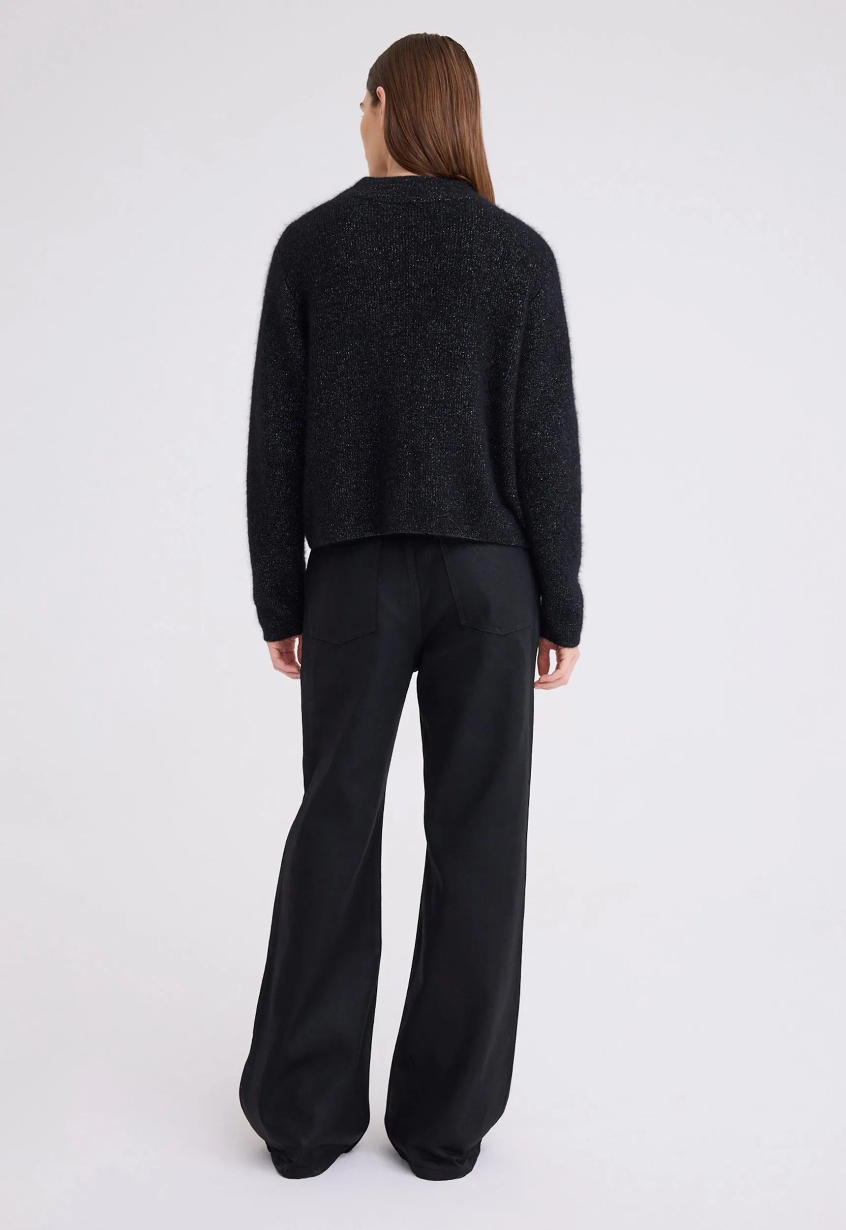 Hudd Shimmer Wool Sweater