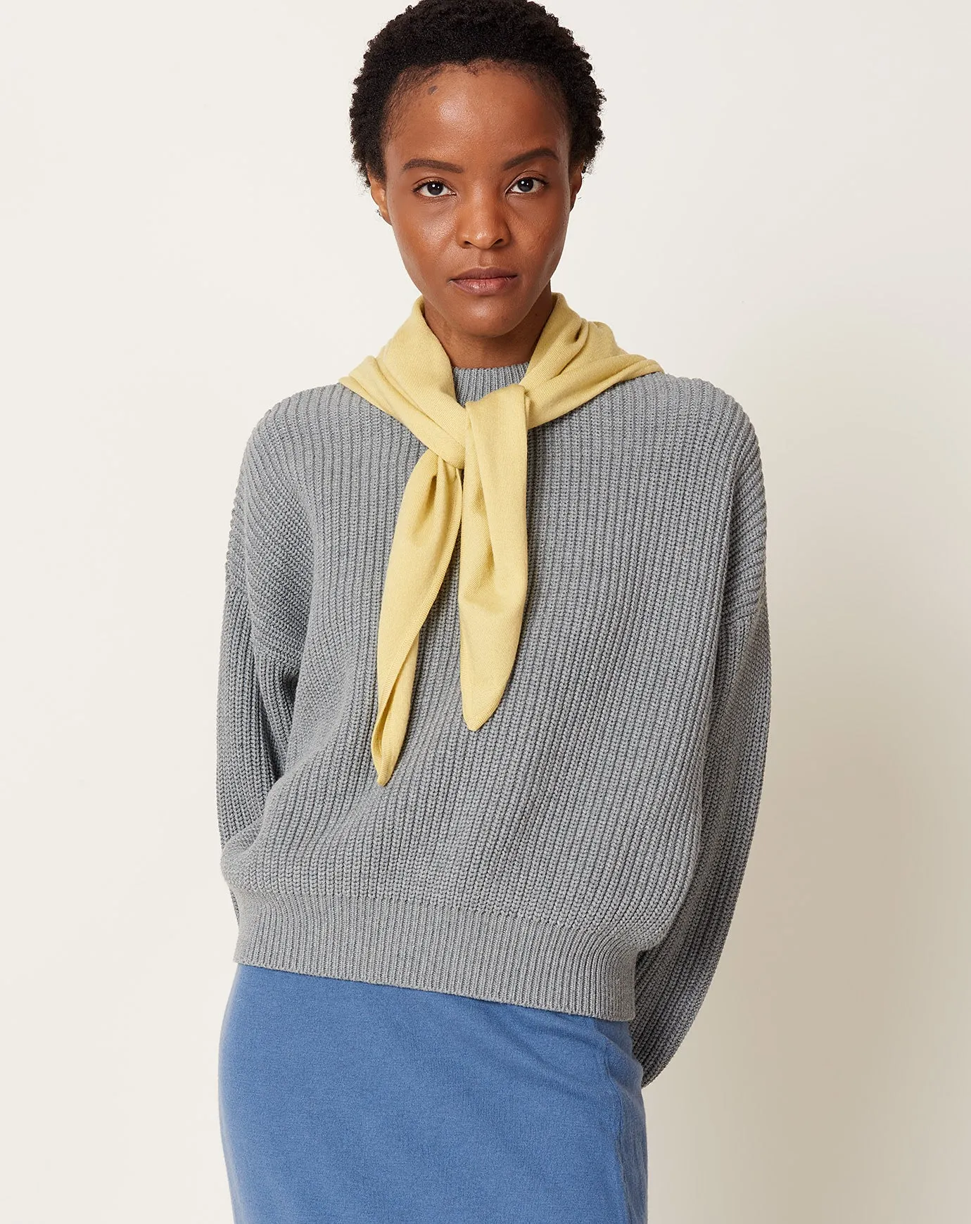 Hwei Scarf in Lemon