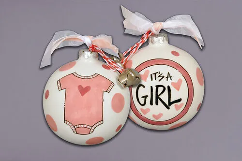 It's A Girl Ornament